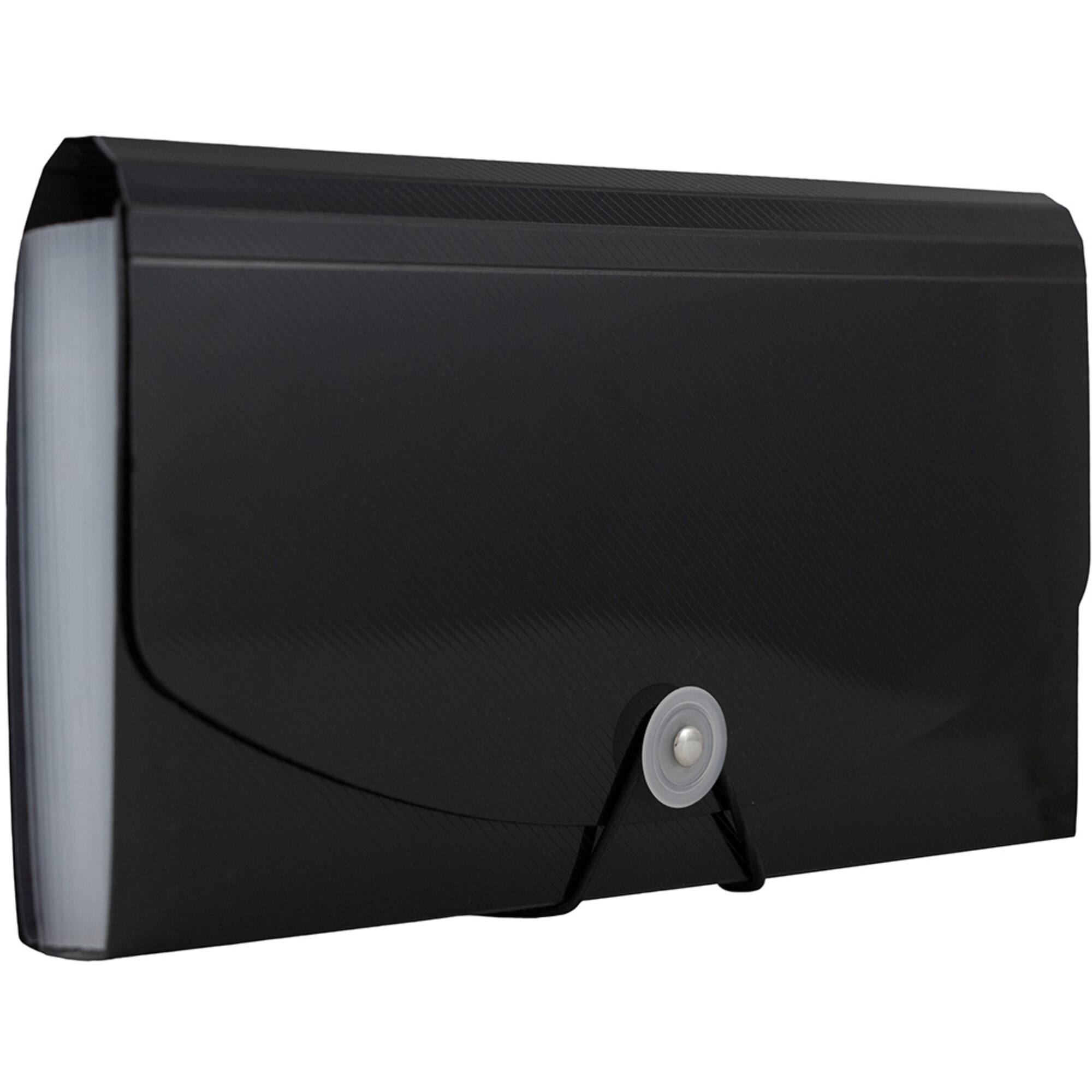 JAM Paper 13 Pocket Plastic Accordion Folder